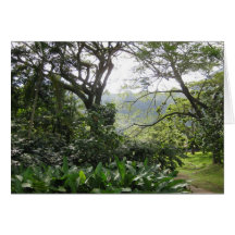 Hawaiian Retreat Notecard