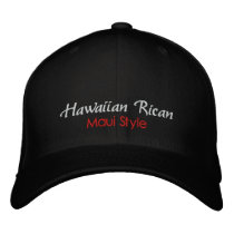 Hawaiian Rican, Maui Style Hat embroidered hats