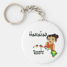 Hawaiian Roots Key Chains
