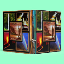Hawaiian Scenes Binder