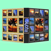 Hawaiian Scenes Binder