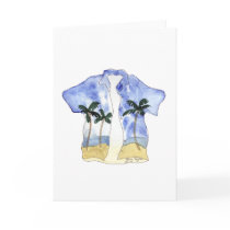 Hawaiian Shirt Cards