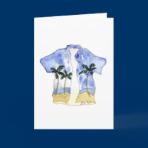 Hawaiian Shirt Cards