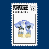 Hawaiian Shirt Custom Postage postage by ginyhogan Hawaiian Shirt Custom Postage postage