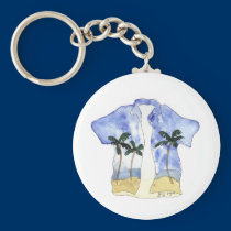 Hawaiian Shirt Keychain keychains
