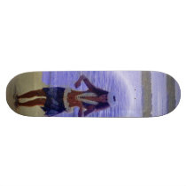 Hawaiian skateboard
