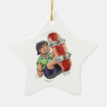 hAwAiiAn sKaTeBoArDeR Christmas Tree Ornament