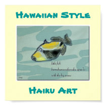 Hawaiian Style "Humuhumunukunuku apua'a" Art Print