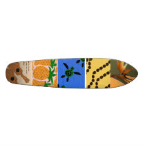 Hawaiian-style Skateboard