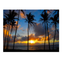 Hawaiian Sunrise Post Card