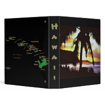 Hawaiian Sunset Binder by Hawaiian_Cards_Gifts Hawaiian Sunset Binder