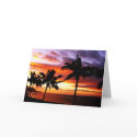 Hawaiian Sunset Card