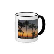 Hawaiian Sunset Coffee Mugs