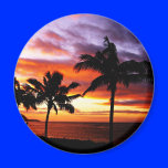 Hawaiian Sunset Magnet magnets