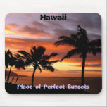 Hawaiian sunset mousepad mousepads