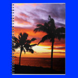 Hawaiian sunset Notebook notebooks