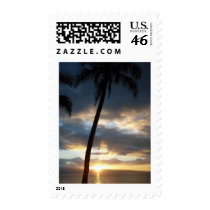 Hawaiian Sunset Stamp