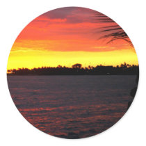 Hawaiian Sunset stickers
