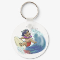 Hawaiian Surfer keychains by raycasso Hawaiian Surfer keychains