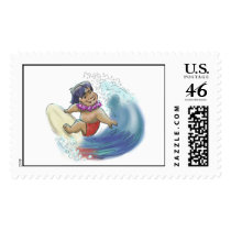 hawaiian surfer postage