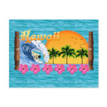 Hawaiian Surfing Postcards