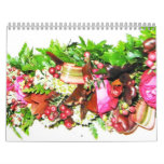 Hawaiian Themed Lei Calendar from May 2012 to Apri
