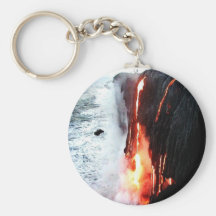 Hawaiian Volcano Keychain