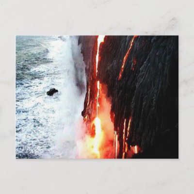 Volcano Postcard