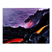 Hawaiian Volcano Postcard