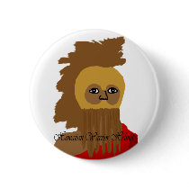 Hawaiian Warrior  Helmet button