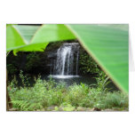 Hawaiian Waterfall Greeting Cards