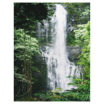 Hawaiian Waterfall Letterhead Design