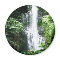 Hawaiian Waterfall Refrigerator Magnet