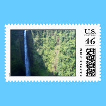 Hawaiian Waterfall Postage stamps