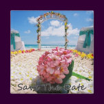 Hawaiian Wedding Save The Date Magnets