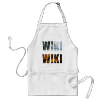 Hawaiian "Wiki-Wiki" Chef's Apron