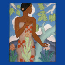 Hawaiian Woman - Arman Manookian posters