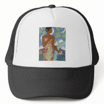 Hawaiian Woman, by Arman Manookian c. 1929 Trucker Hats