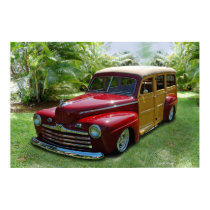 Hawaiian Woodie posters by fredsredt Hawaiian Woodie posters