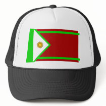 Hawar Islands, Bahrain flag Trucker Hat