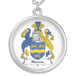 Hawes Family Crest Personalized Necklace