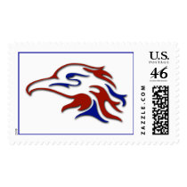 Hawk Drawn Postage postage