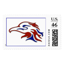Hawk Drawn Postage