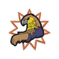 Hawk embroidered shirts