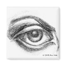 Hawk Eye magnets by karmabox Hawk Eye magnets