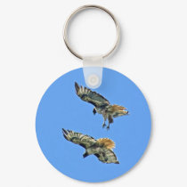 Hawk Flight Key Chain keychains by deegolden Hawk Flight Key Chain keychains