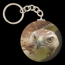 Hawk Head Keychain