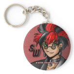 Hawk Keychain