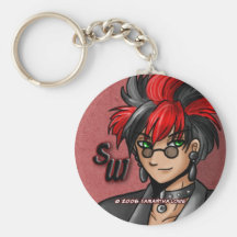 Hawk Keychain