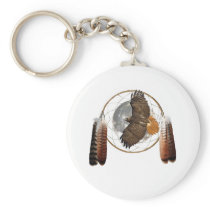 Hawk Moon Keychains